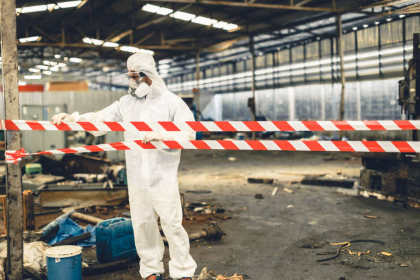 Professional Odor Removal technician working in Rosamond, CA